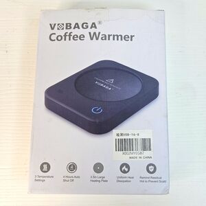 🎁 Vobaga Coffee Warmer, Black, New, Voltage: AC120V, Power:20W, Frequency:60Hz